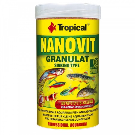 Tropical Nanovit Granulat 100ml 70gr