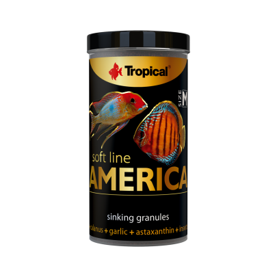 Tropical Soft Line America M Size Sinking Granules 250ml 150gr
