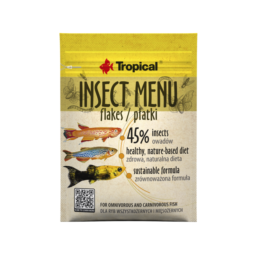 Tropical Insect Menu Flake 12gr Tropical Insect Menu Flake 12gr