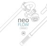 Aquario Neo Flow M In-/Outflow Set Premium V.2
