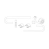 Aquario Neo Flow M In-/Outflow Set Premium V.2