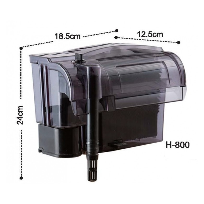 Dophin H800 Askılı Şelale Filtre 1000 L/S 9.3W Dophin H800 Askılı Şelale Filtre 1000 L/S 9.3W