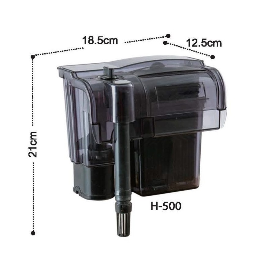 Dophin H500 Akvaryum Askılı Şelale Filtre 510 L/S Dophin H500 Akvaryum Askılı Şelale Filtre 510 L/S