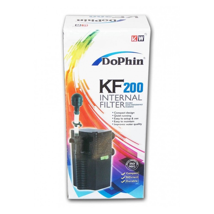 Dophin KF200 İç Filtre 200lt/saat Dophin KF200 İç Filtre 200lt/saat