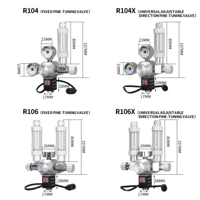 Yueqing Wyin CO2 Regulator R104X