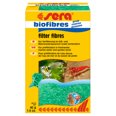 Sera Biofibres Coarse 40gr Filtre Malzemesi