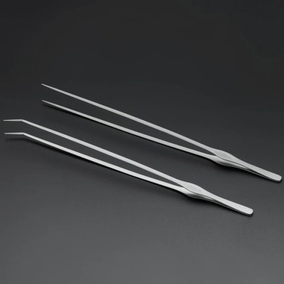 Chihiros Curved Tweezers Eğik Uçlu Bitki Cımbızı 45cm