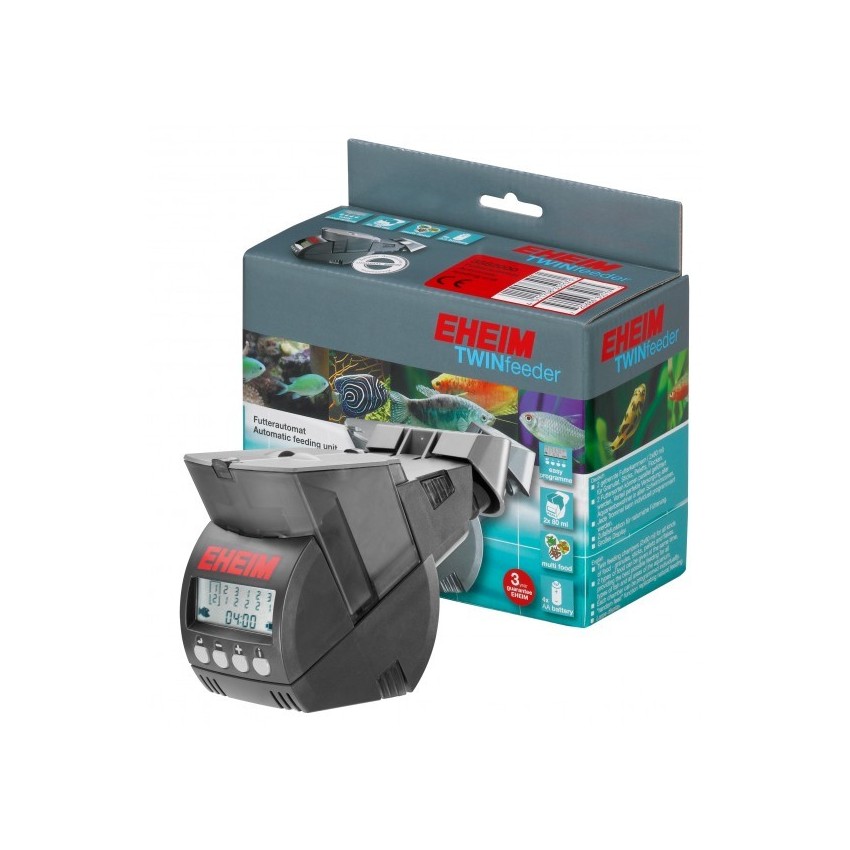 Eheim Twin 3582 Otomatik Yemleme Makinası Çiftli Eheim Twin 3582 Otomatik Yemleme Makinası Çiftli