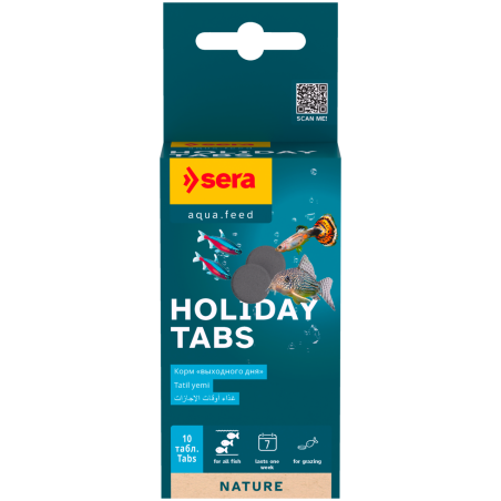 Sera Holiday 10 Tablet. (Tatil Yemi)