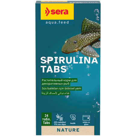 Sera spirulina nature Tabs 24 Adet