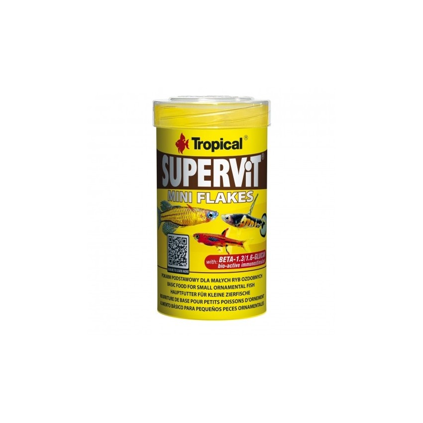 Tropical Supervit Mini Flakes 100ml 44g Tropical Supervit Mini Flakes 100ml 44g