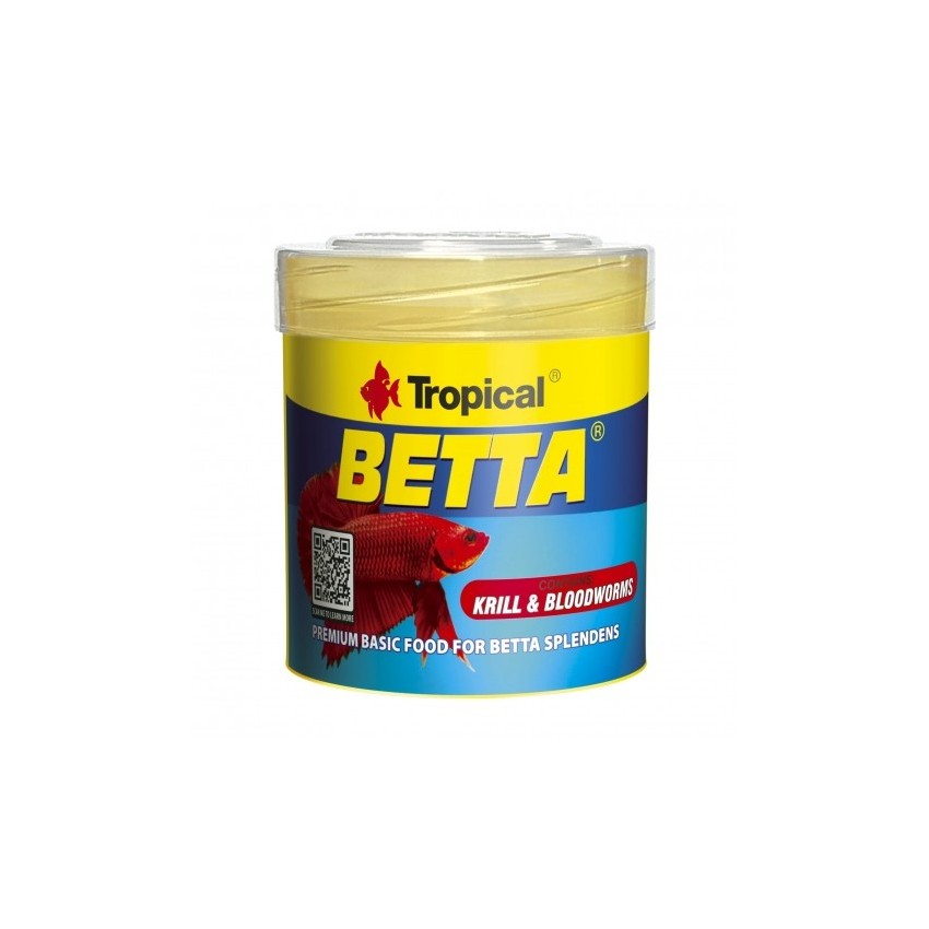 Tropical Betta Krill Bloodworms 15gr Tropical Betta Krill Bloodworms 15gr