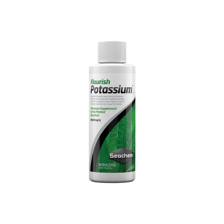 Seachem Flourish Potassium 100ml - Bitki Gübresi Seachem Flourish Potassium 100ml - Bitki Gübresi