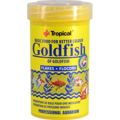 Tropical Goldfish Flake 100ml/20Gr