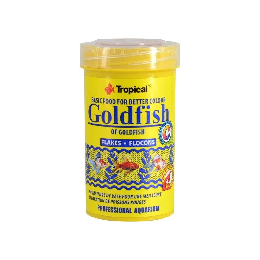 Tropical Goldfish Flake 100ml/20Gr