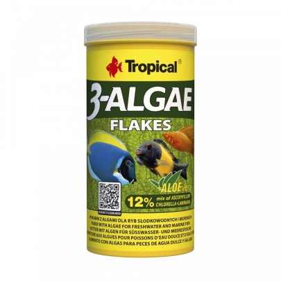 Tropical 3-Algae Flakes 100ml 20gr