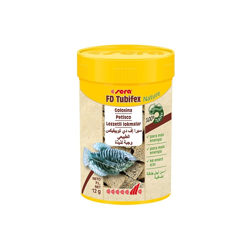 Sera FD Tubifex 100 Ml 12 Gr