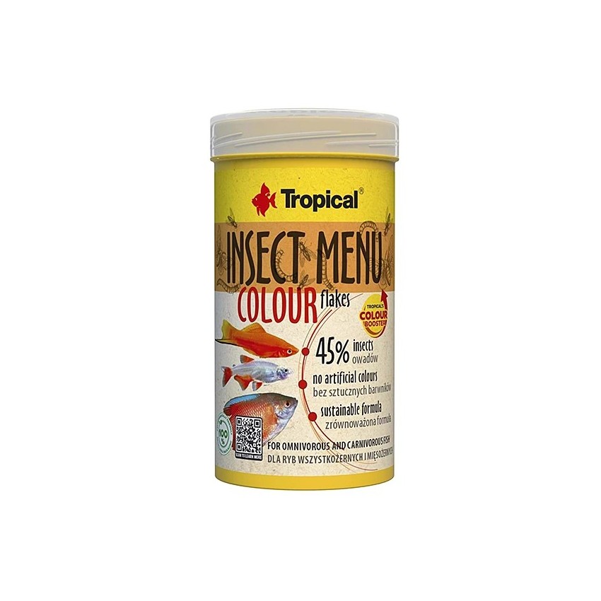 Tropical Insect Menu Colour Flakes 100ml 20gr