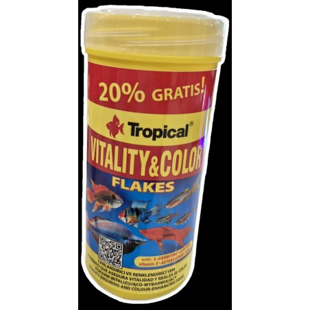 Tropical Vitality Color Flakes 250ml 60gr