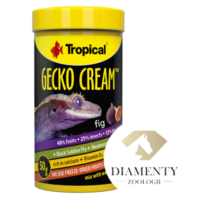 Tropical Gecko Cream Fig İncirli Gecko Yemi 100ml 50gr