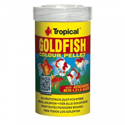 Tropical Goldfish Colour Pellet 100ml 36gr