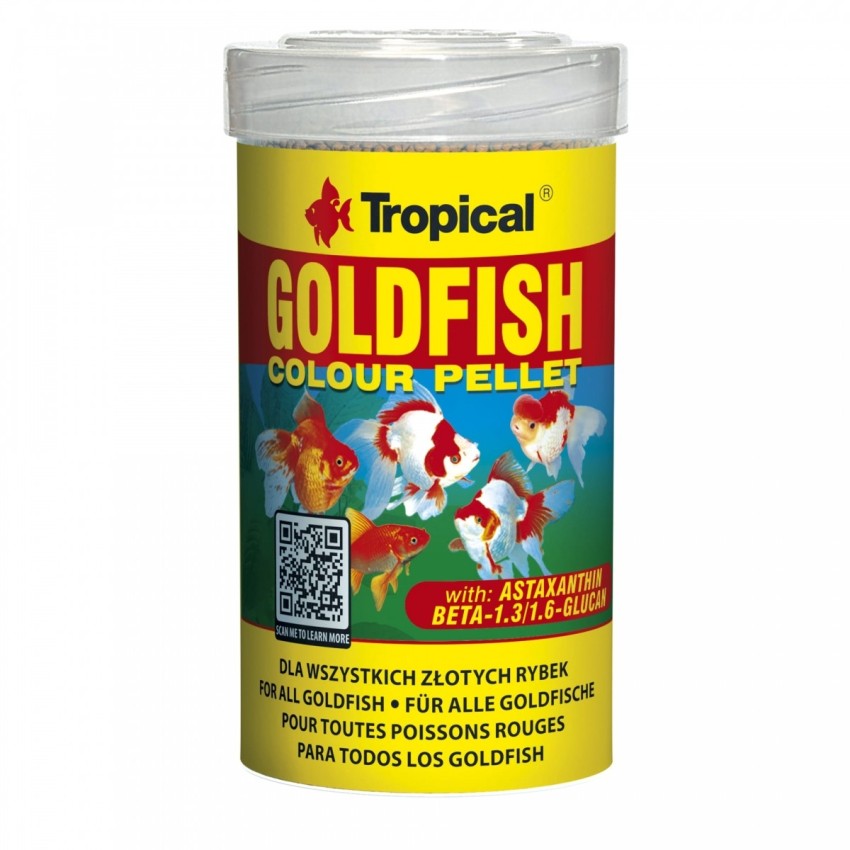 Tropical Goldfish Colour Pellet 100ml 36gr Tropical Goldfish Colour Pellet 100ml 36gr