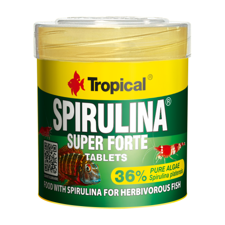 Tropical Super Spirulina Forte Tablets 50ml 36gr