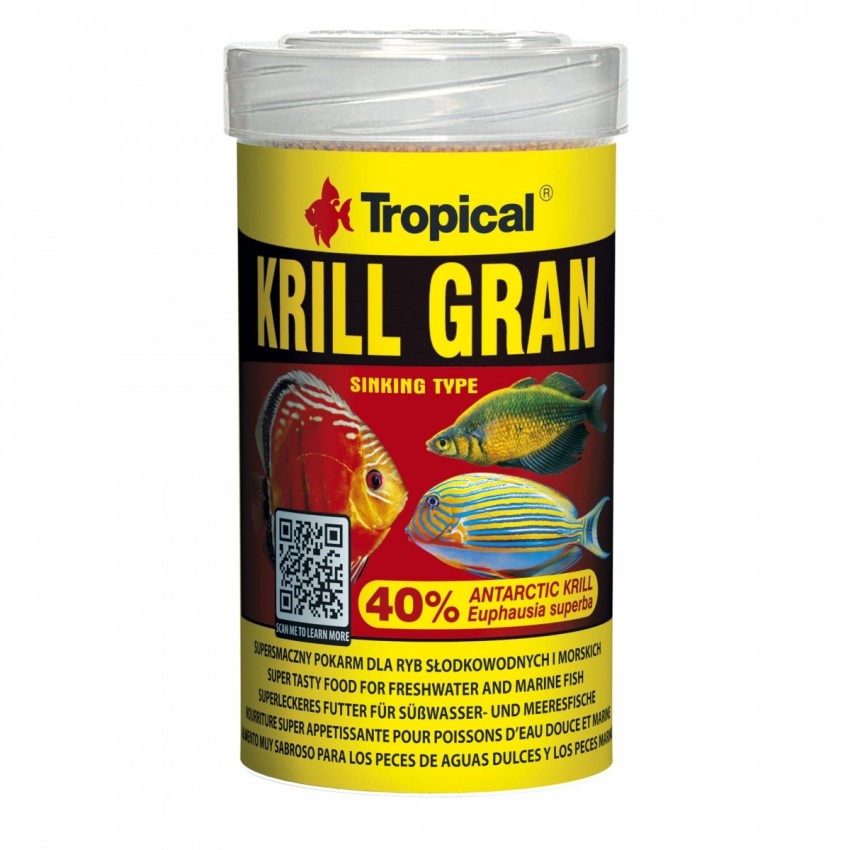 Tropical Krill Gran 100ml 54gr Tropical Krill Gran 100ml 54gr