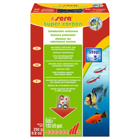 Sera Super Carbon 250gr Aktif Karbon