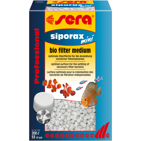 Sera Siporax Mini 500ml 270 Gr Filtre Malzemesi