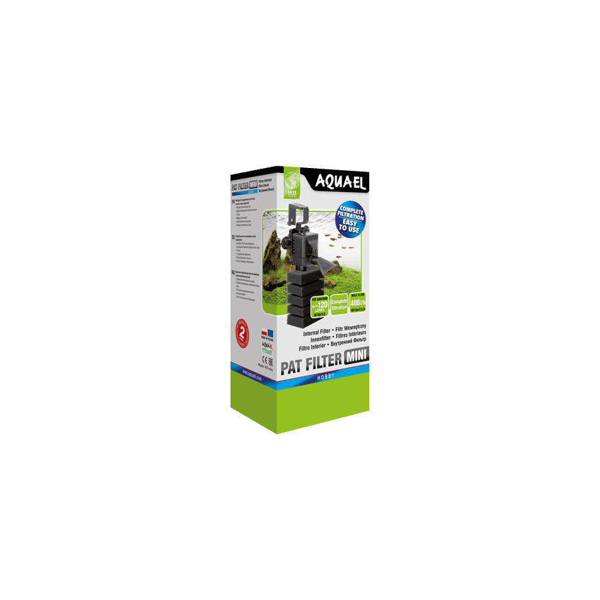 Aquael Pat Mini İç Filtre 400 L/H Aquael Pat Mini İç Filtre 400 L/H