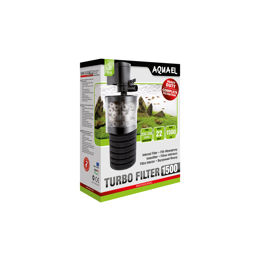 Aquael Turbo Filter 1500 İç Filtre 1500 LT/S Aquael Turbo Filter 1500 İç Filtre 1500 LT/S