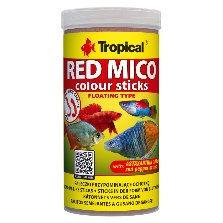 Tropical Red Mico Colour Sticks 100ml/32gr Tropical Red Mico Colour Sticks 100ml/32gr