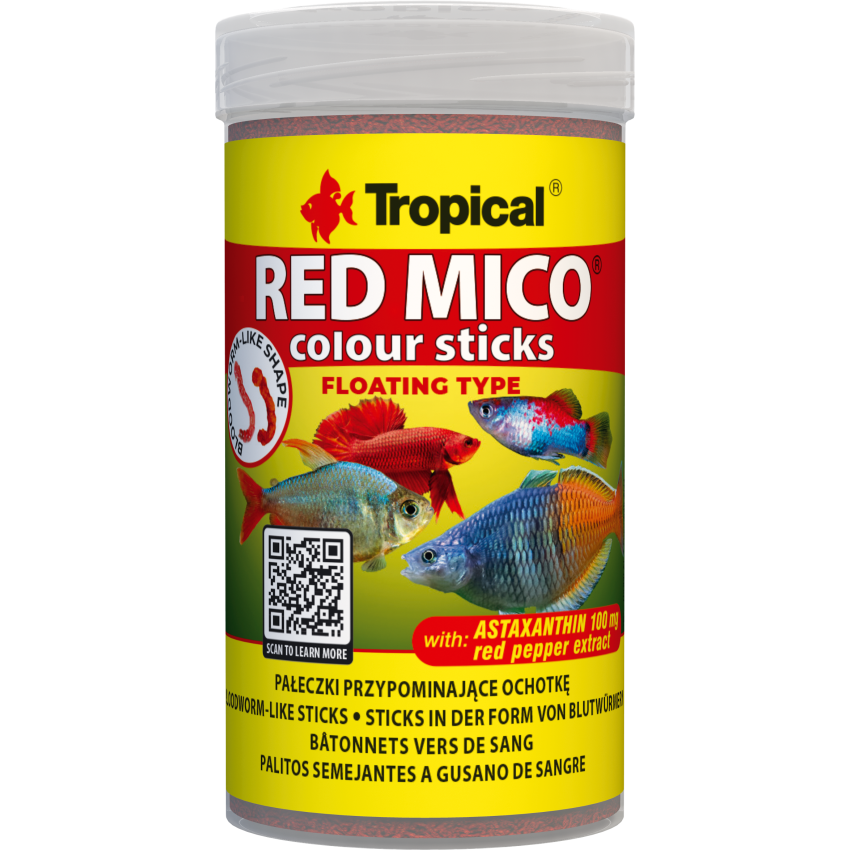 Tropical Red mico colour sticks 80gr Tropical Red mico colour sticks 80gr