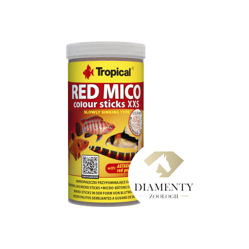 Tropical Red Mico Colour Sticks XXS 50g/100ml Tropical Red Mico Colour Sticks XXS 50g/100ml