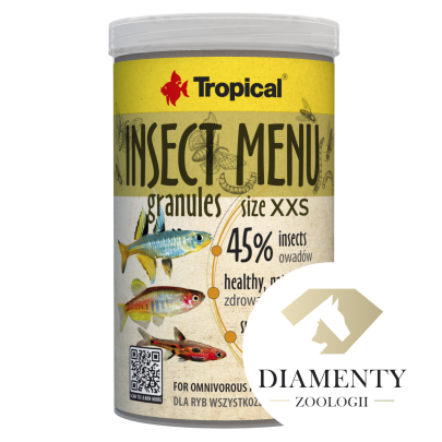 Tropical Insect Granules xxs size 250ml/ 160gr