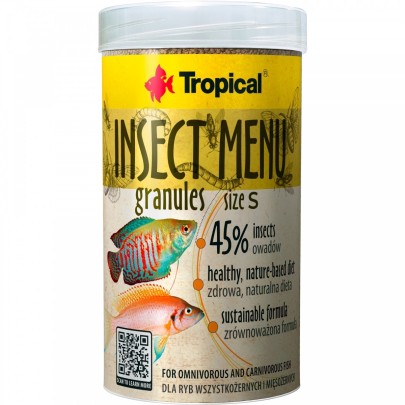 Tropical Insect Menu Granules S 250ml/135gr